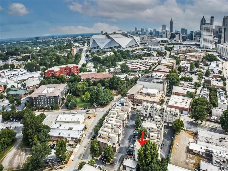 Trendy Castleberry Hill Condo- Walk To Mercedes Benz/ All Downtown Attractions Atlanta Luaran gambar